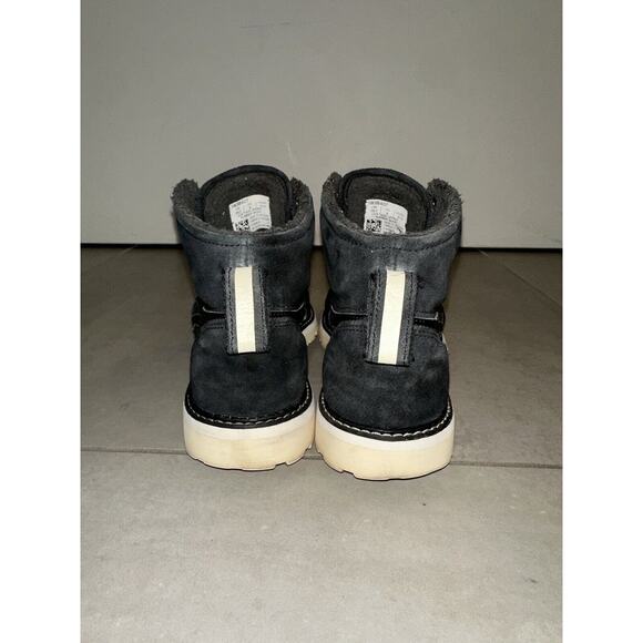 Onitsuka Tiger MEXICO Boots Mens 8 Black Suede Leather RINKAN 1183B407-001 - Picture 6 of 15